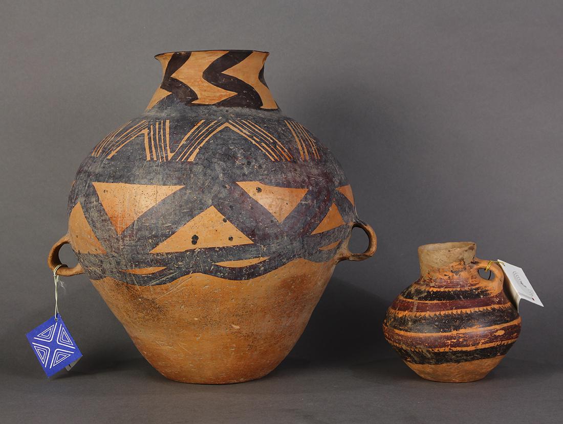 Chinese Neolithic Polychrome Jar (1 of 10)