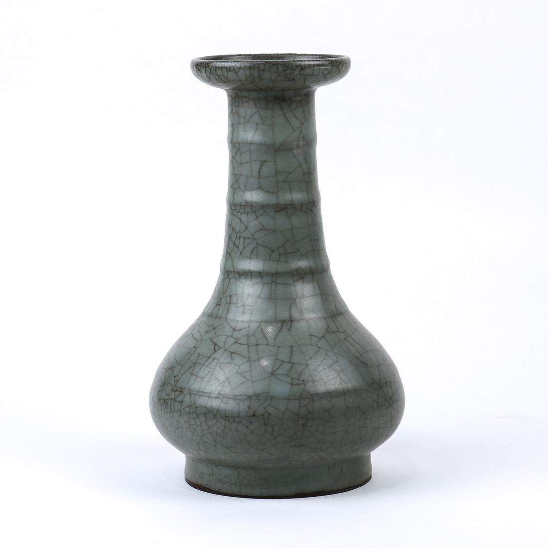 Chinese Guan-type Stickneck Vase (1 of 5)