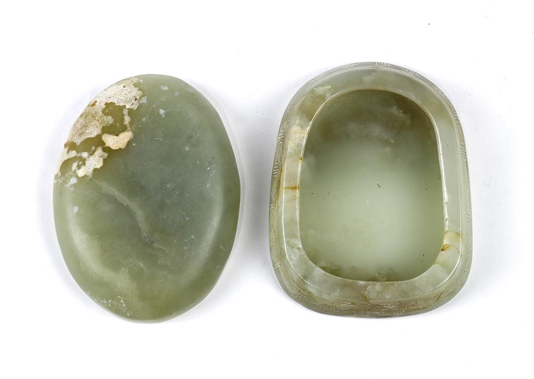 Two Chinese Hardstone Ink Stones (1 of 2)