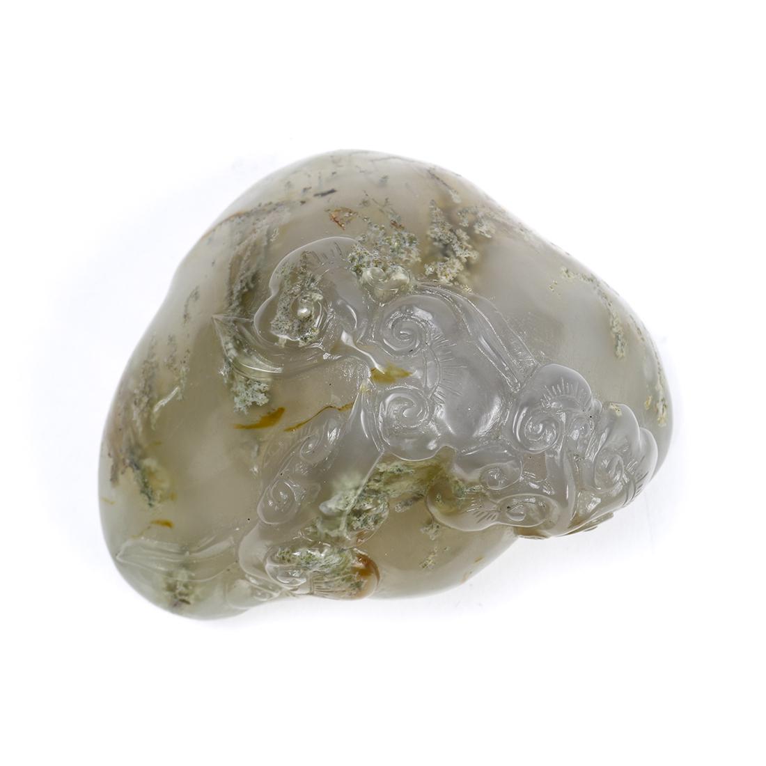 Chinese Agate Brush Washer, Lingzhi (1 of 4)