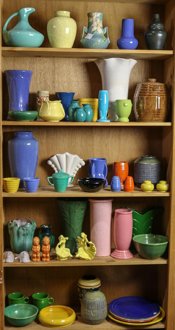 Large collection of art pottery (1 of 1)