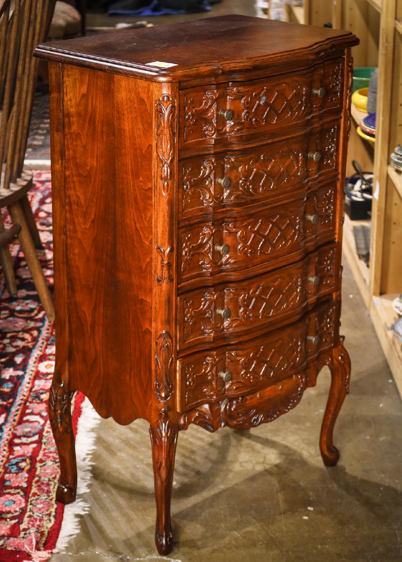 Pair of Renaissance style walnut cabinets (1 of 3)