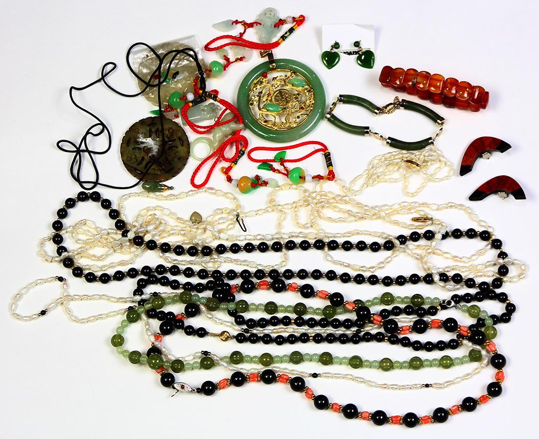 Collection of multi-stone, cultured pearl and metal (1 of 2)