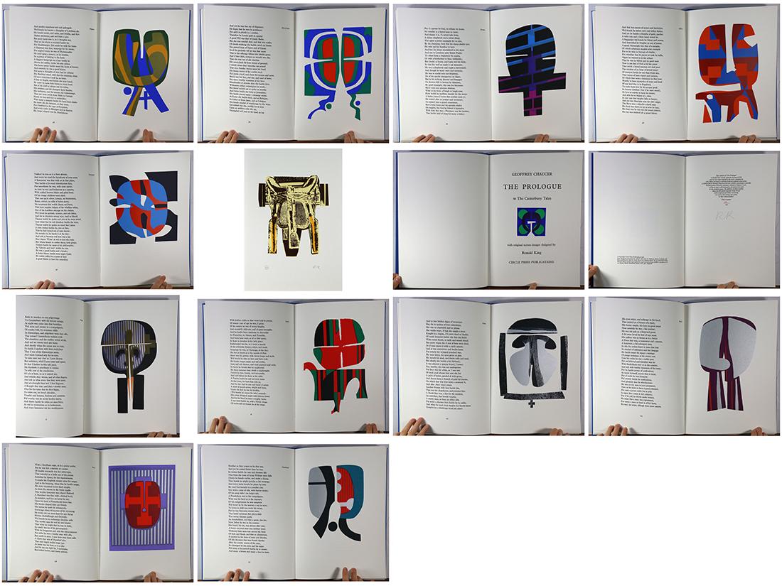 Book with Screenprints, Ronald King (1 of 15)