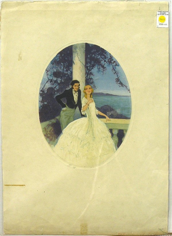 lithograph Dan Stolpe Californian: (lot of 3) Unframed lithograph, Stalking Cat by Dan Stolpe (Californian 1939-), 1993, AP #5, State II, signed and dated lower right, Native Image press, sheet: 12''H x 22''W; Unframed woodblock print,