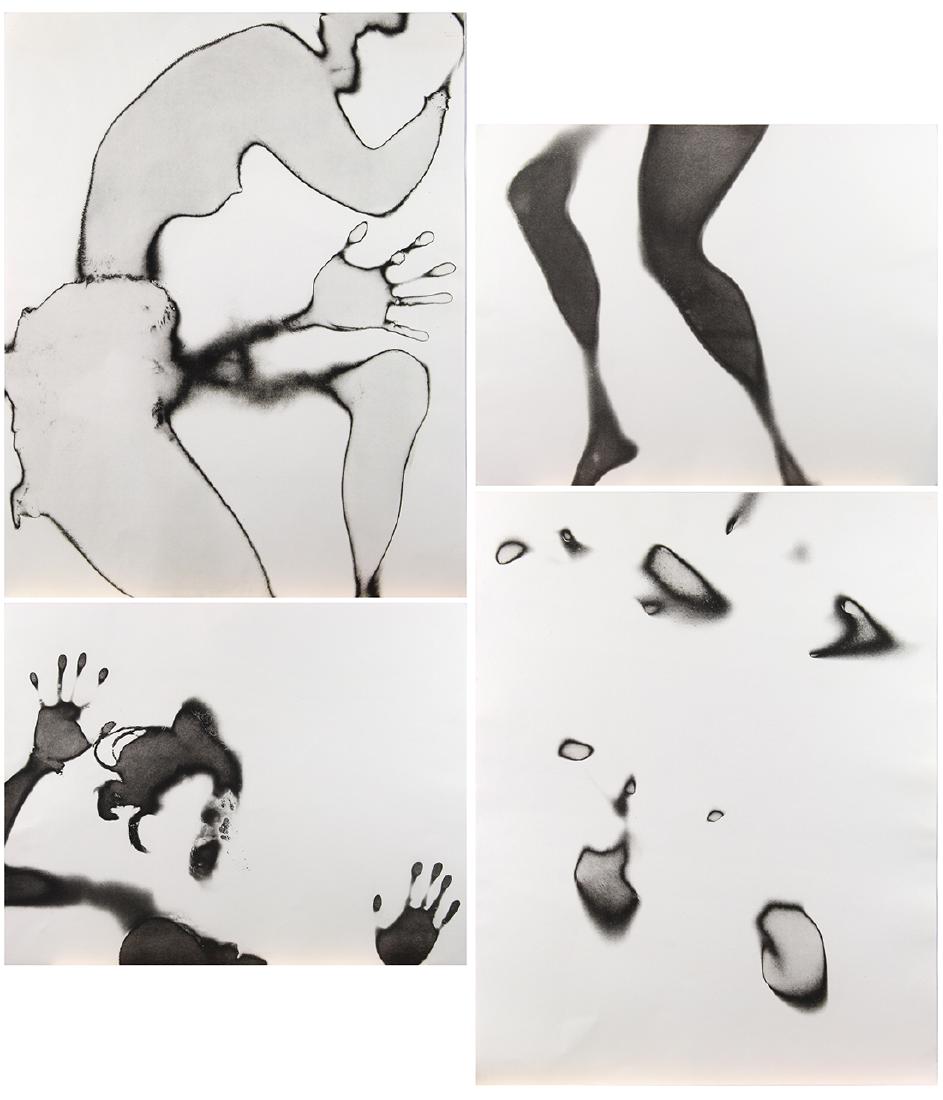 Prints, Colin Self: (lot of 4) Colin Self (British, b. 1941), "Prelude to 1,000 Objects No. 3," "Prelude to 1,000 Objects No. 8," "Prelude to 1,000 Objects No. 7 (c)," and "Prelude to 1,000 Objects No. 7 (a)." 1971, etch