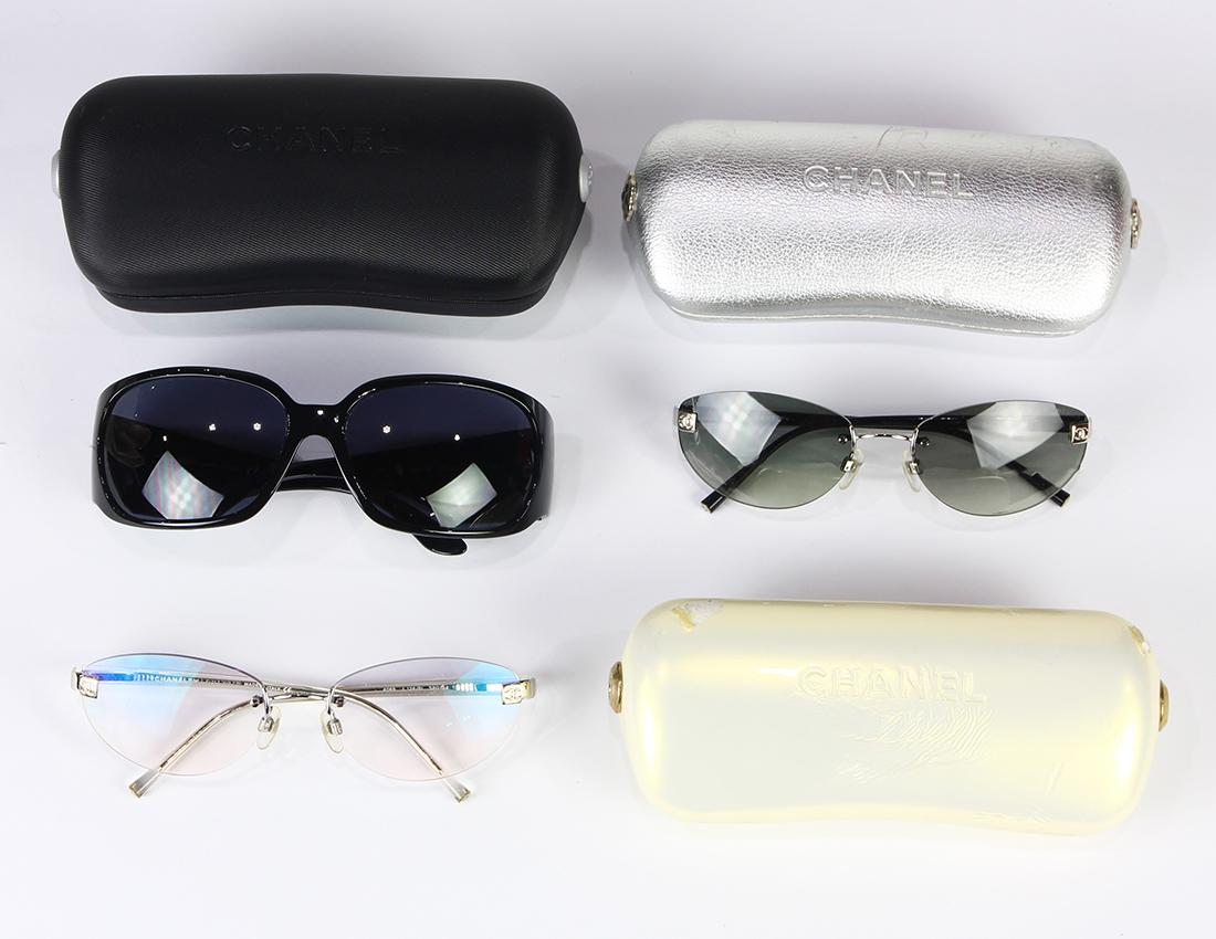 Chanel sunglasses group (1 of 2)