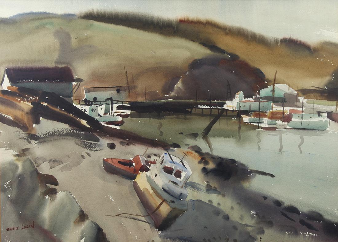 Watercolor, Maurice Logan (1 of 4)