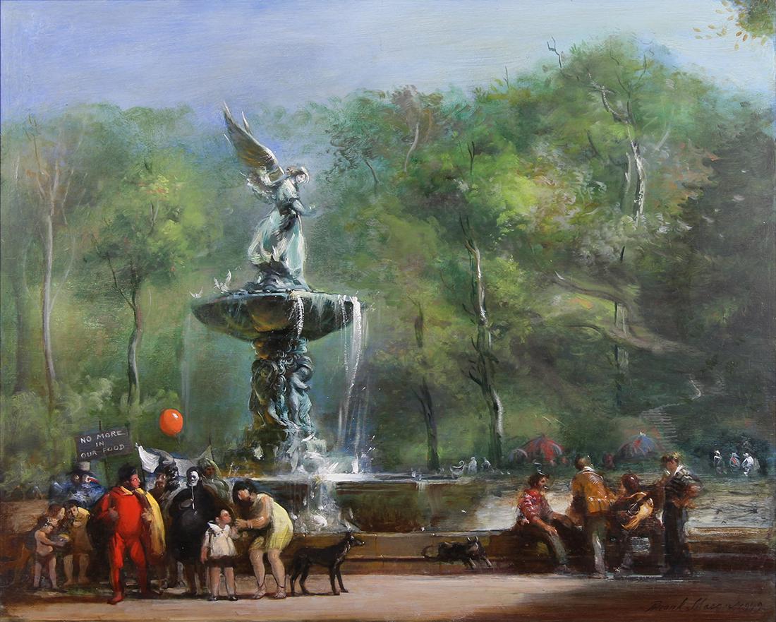 Painting, Frank Herbert Mason (1 of 5)