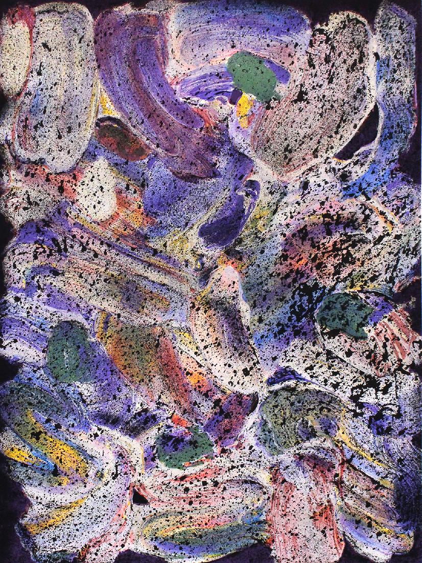 Print, Jules Olitski, Mozart Night (1 of 5)