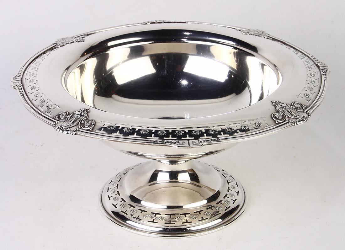 Reed and Barton sterling silver centerpiece bowl, (1 of 3)