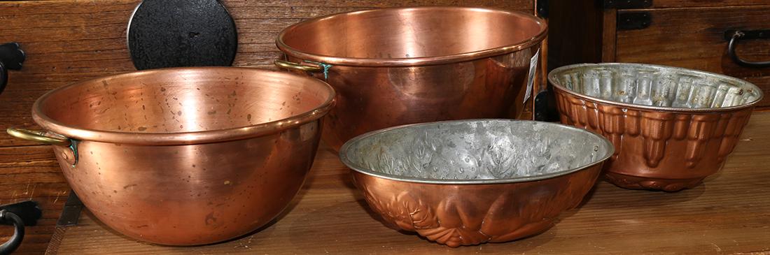Copper pan group (1 of 2)