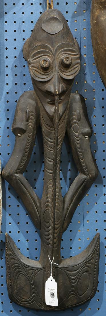 Papua New Guinea wood carvings (1 of 3)