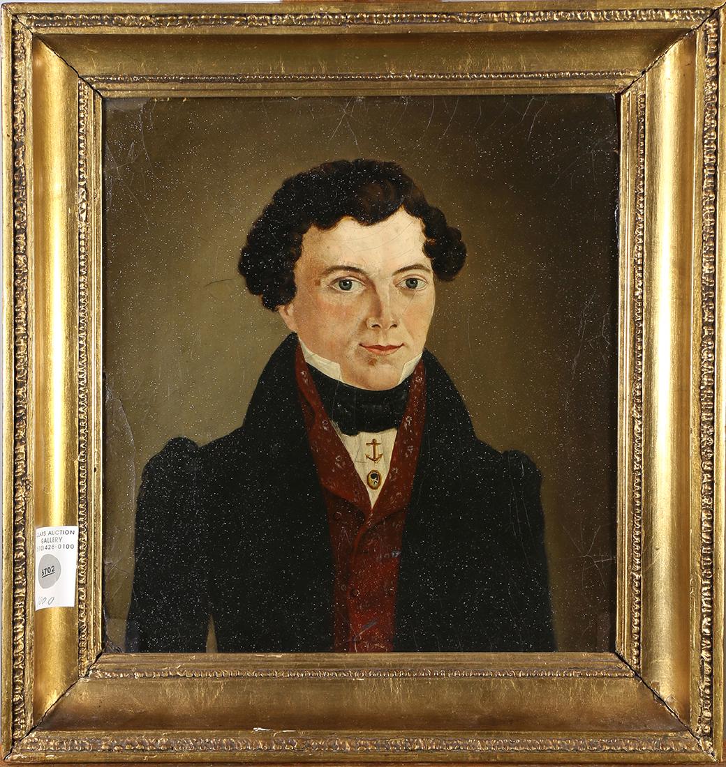 Painting, Portrait of Gentleman & Portrait of a Lady (1 of 2)