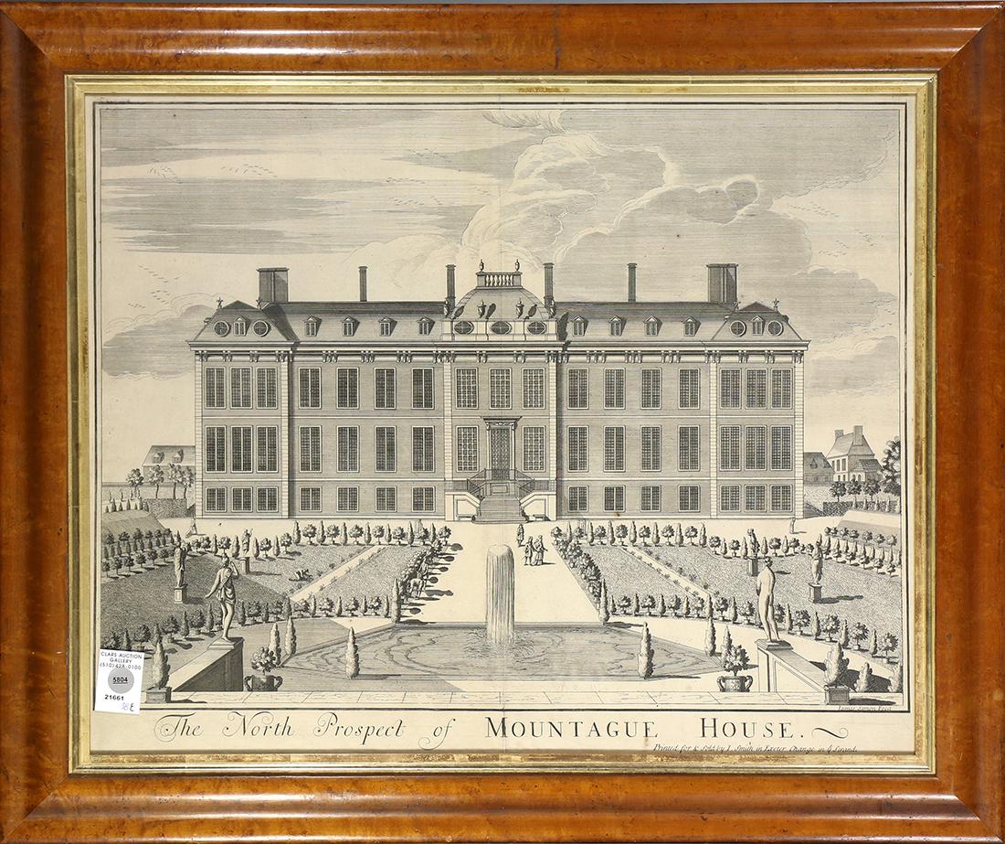 Print, The North Prospect of Mountague House (1 of 1)