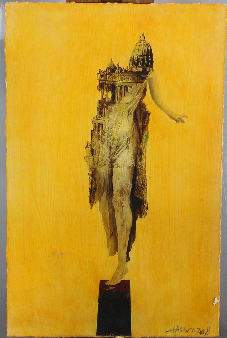 Bruce Hanson, mixed media on paper (1 of 1)