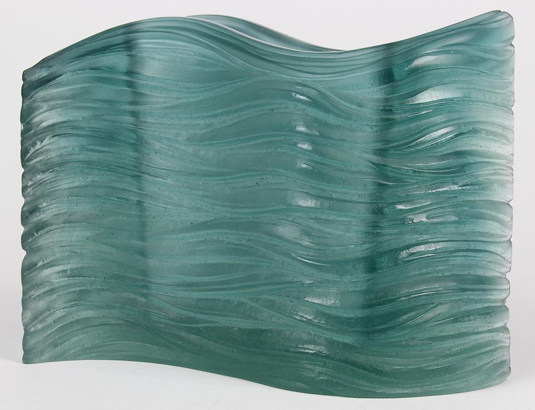 Daum pate de verre art glass vase (1 of 7)