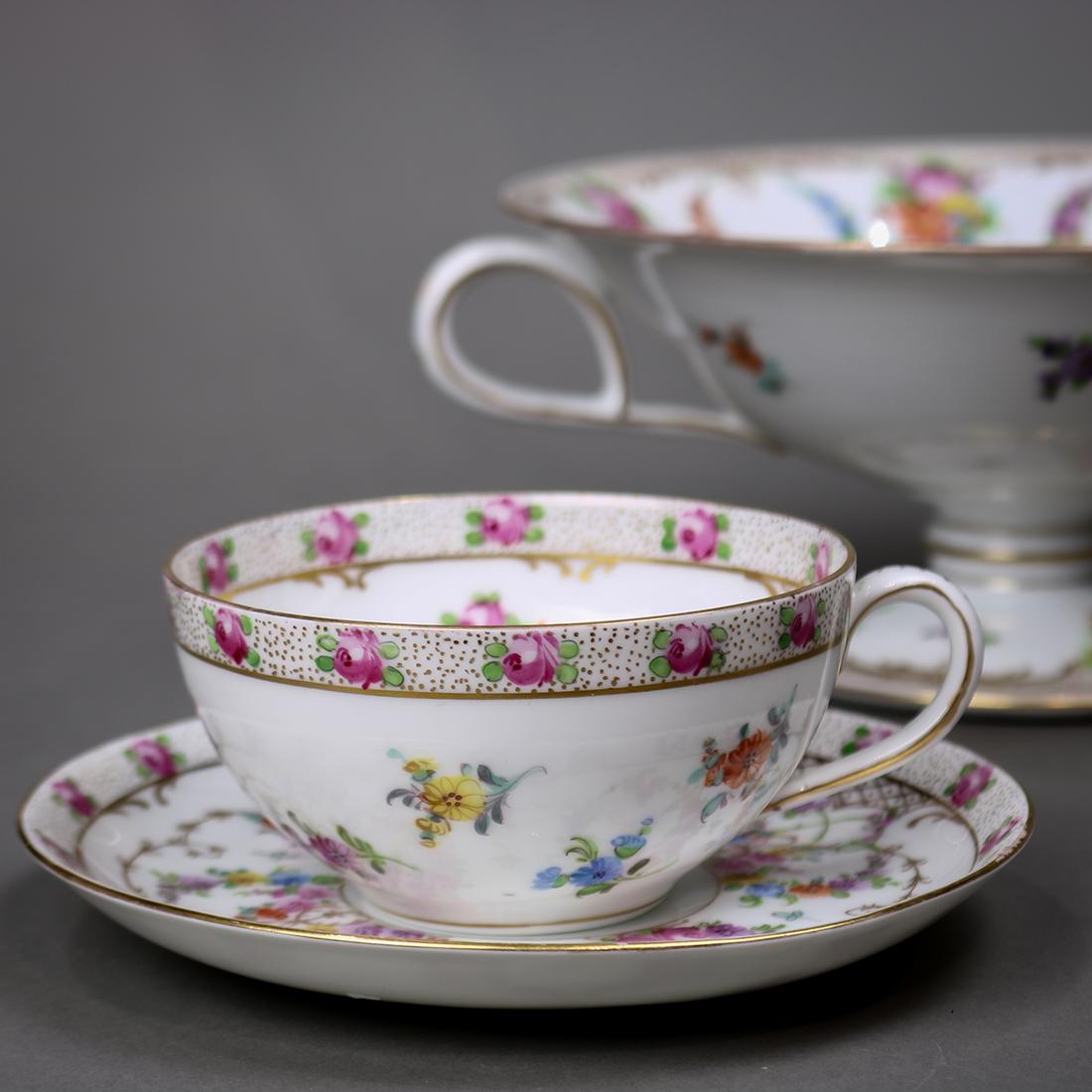 Dresden porcelain table service for eight (1 of 5)