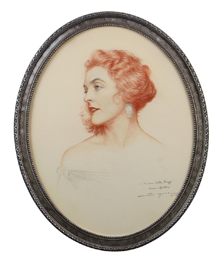 Drawing, Joseph Simont (1 of 4)