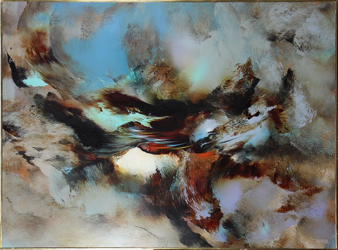 Painting, Leonardo Nierman (1 of 3)