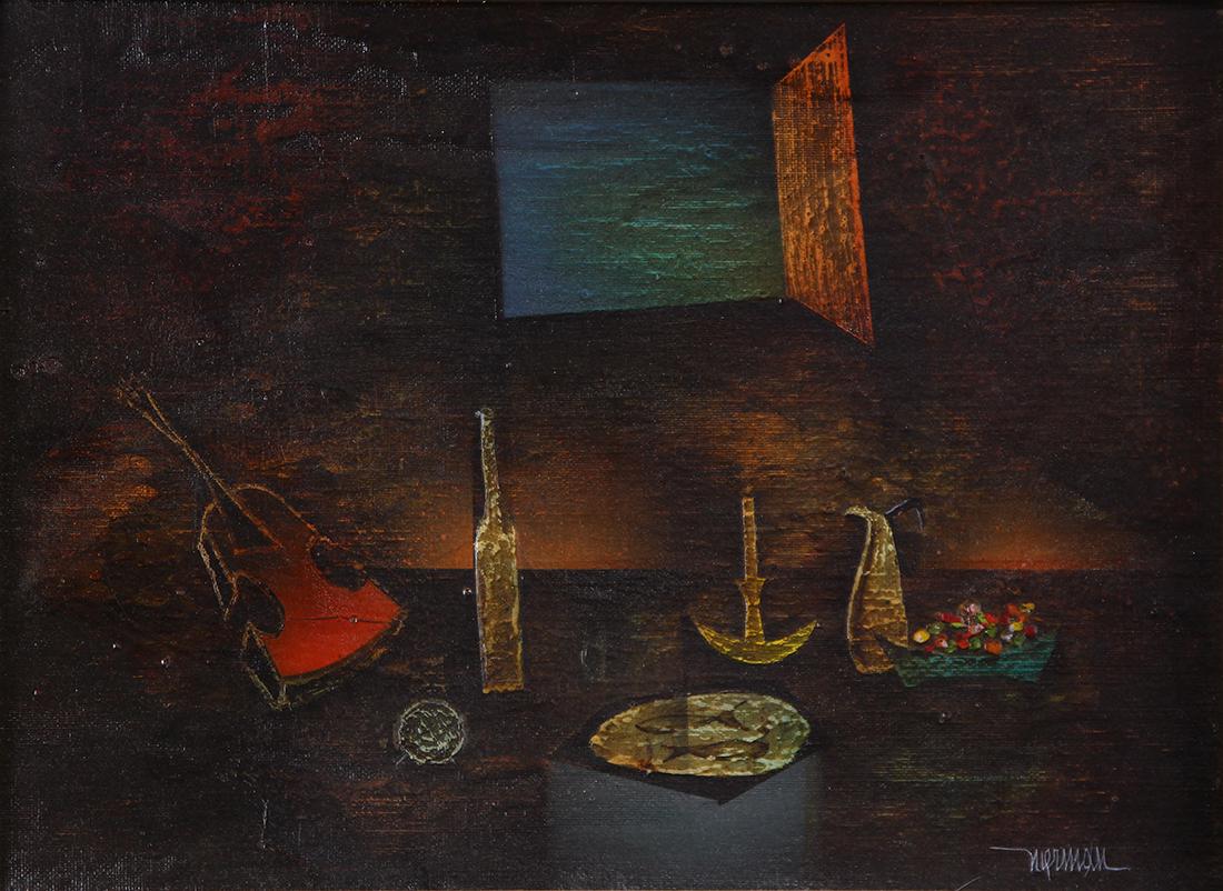 Painting, Leonardo Nierman (1 of 4)