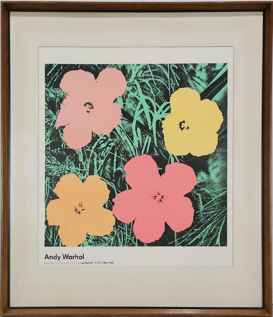 Poster, Andy Warhol (1 of 3)