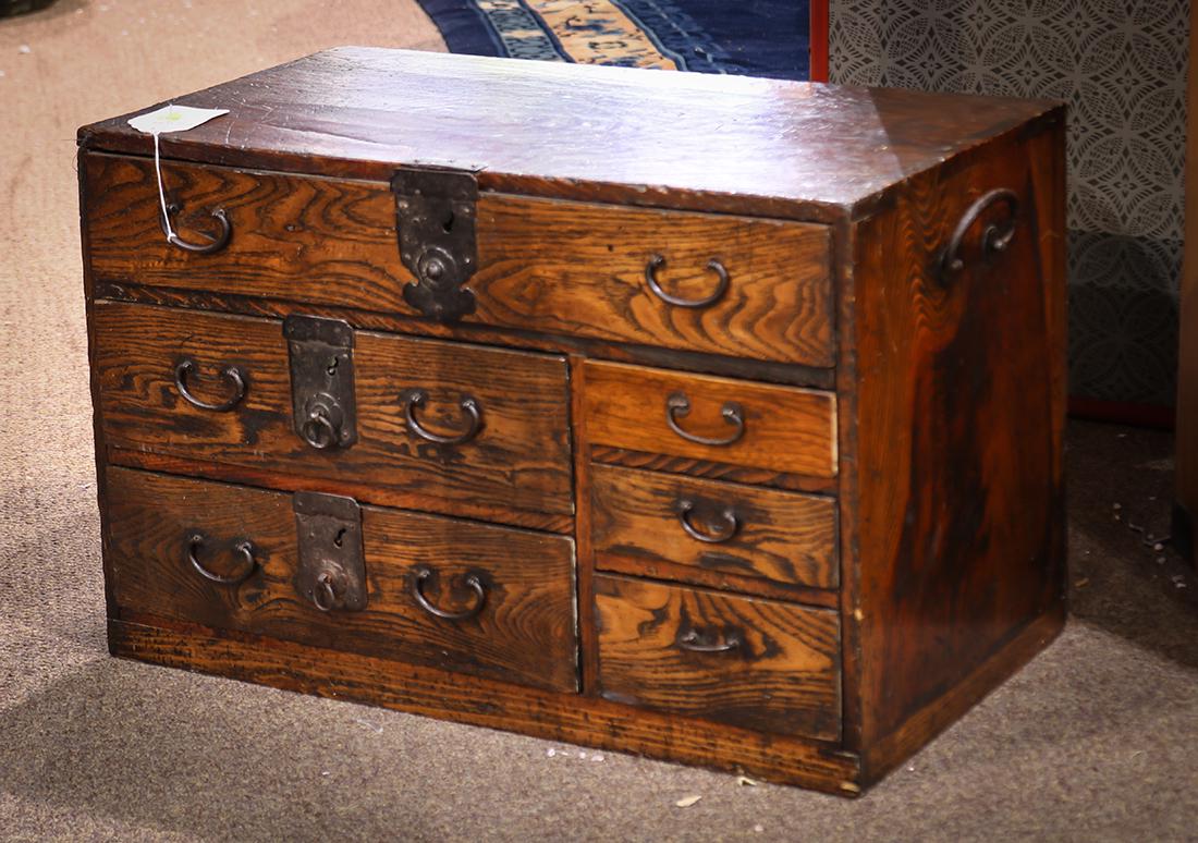 Japanese Ko-dansu Tansu Chest (1 of 3)