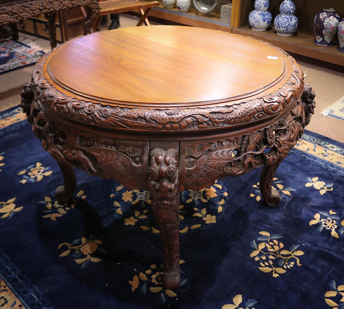 Japanese Export Dragon Table (1 of 5)