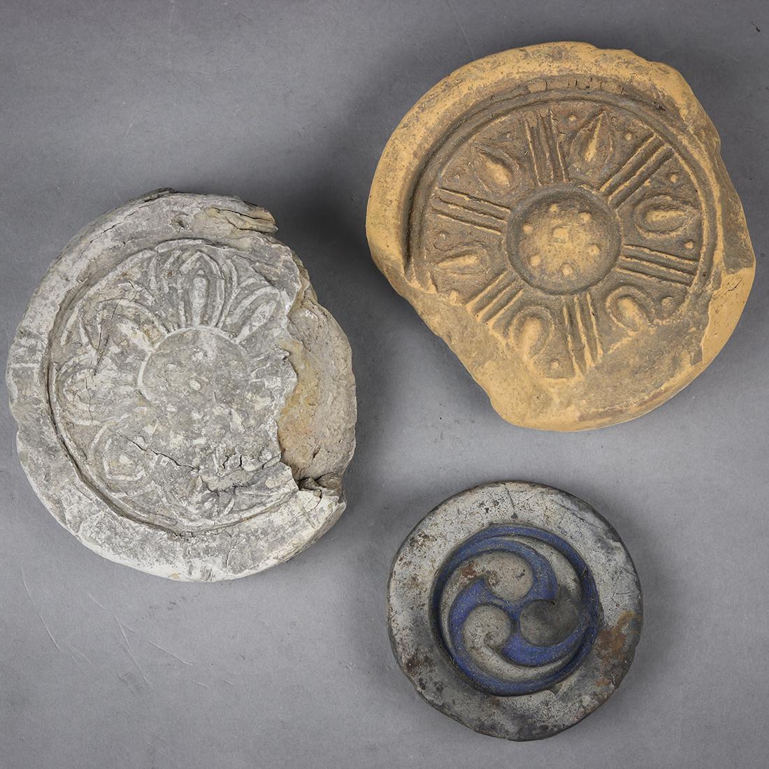 Japanese Rooftop Tiles, (1 of 2)