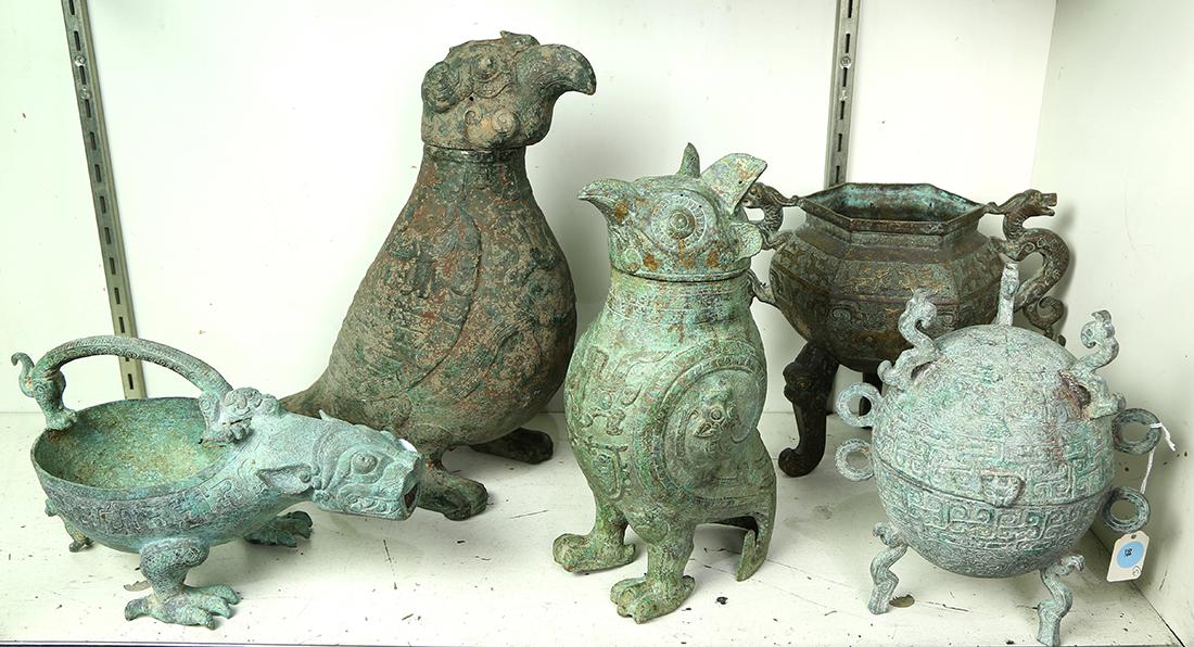 Chinese Archaistic Bronze Vessels (1 of 1)
