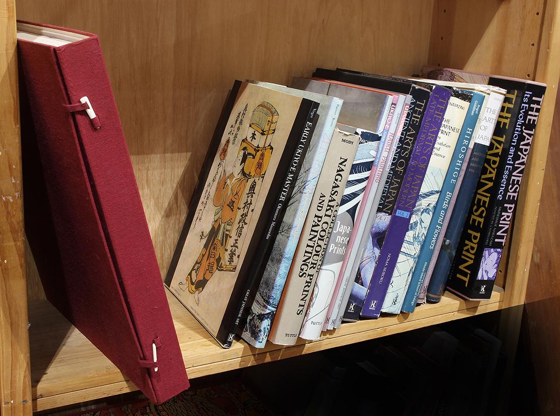 Books on Japanese Woodblock Prints, Paintings (1 of 1)