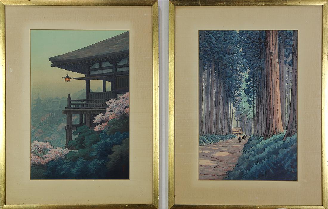 Japanese Woodblock Prints, Ito Yuhan (1 of 3)