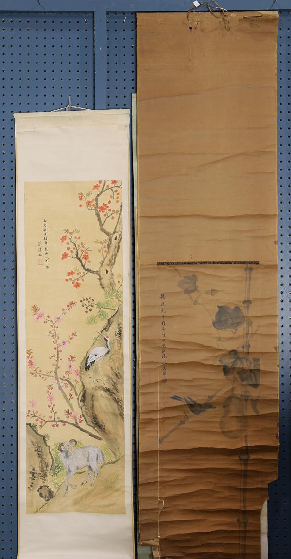 Chinese Scrolls, Bird-and-Flower (1 of 5)