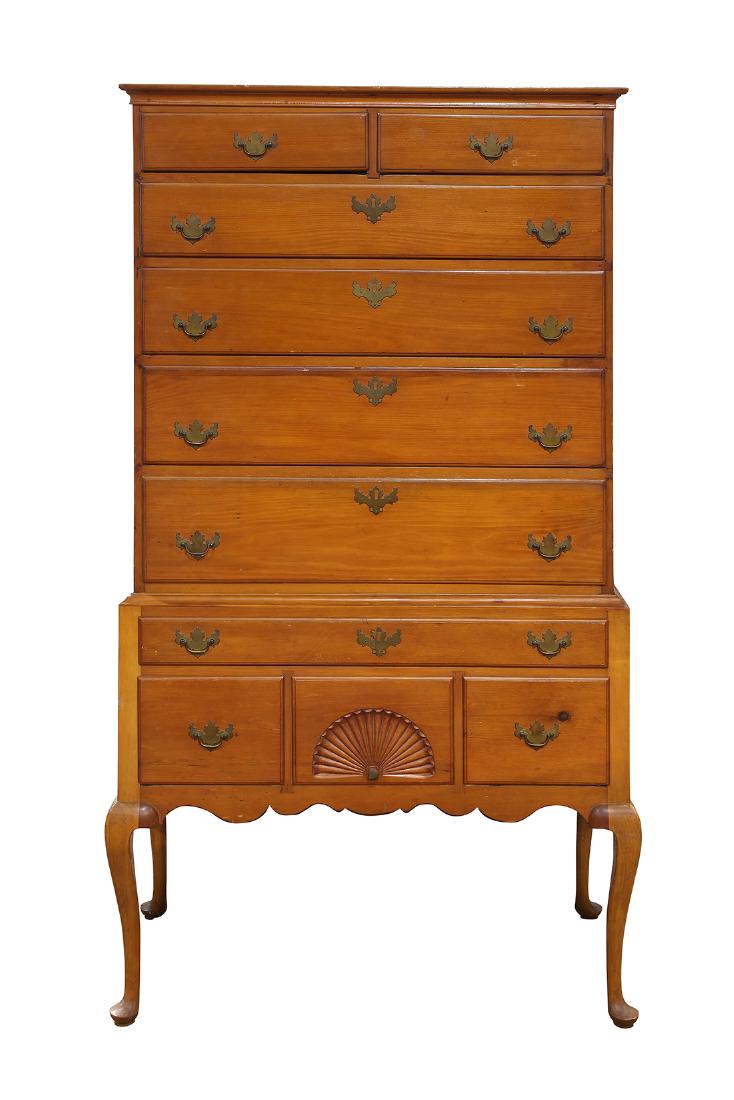 Chippendale style highboy (1 of 7)