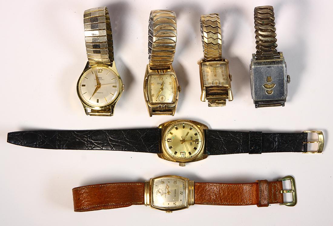 (Lot of 6) Metal wristwatches (1 of 1)