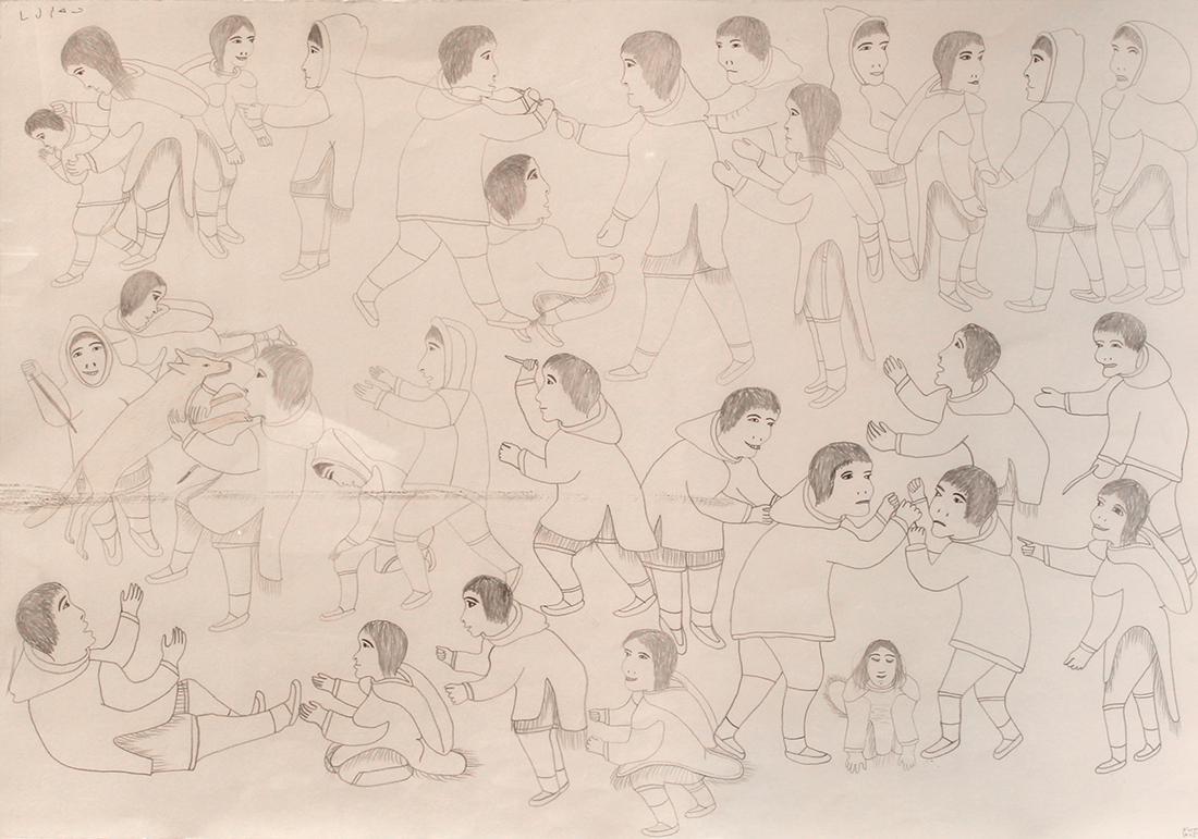 Drawing, Inuit School (20th century) (1 of 2)