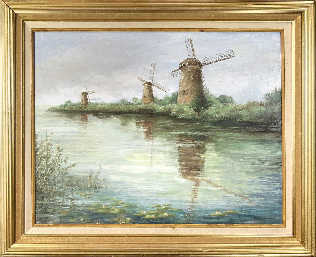 Painting, Windmills (1 of 1)