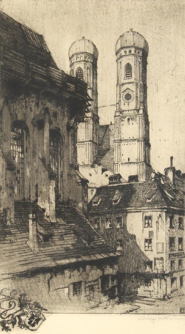 Print, Luigi Kasimir, European Architecture (1 of 2)