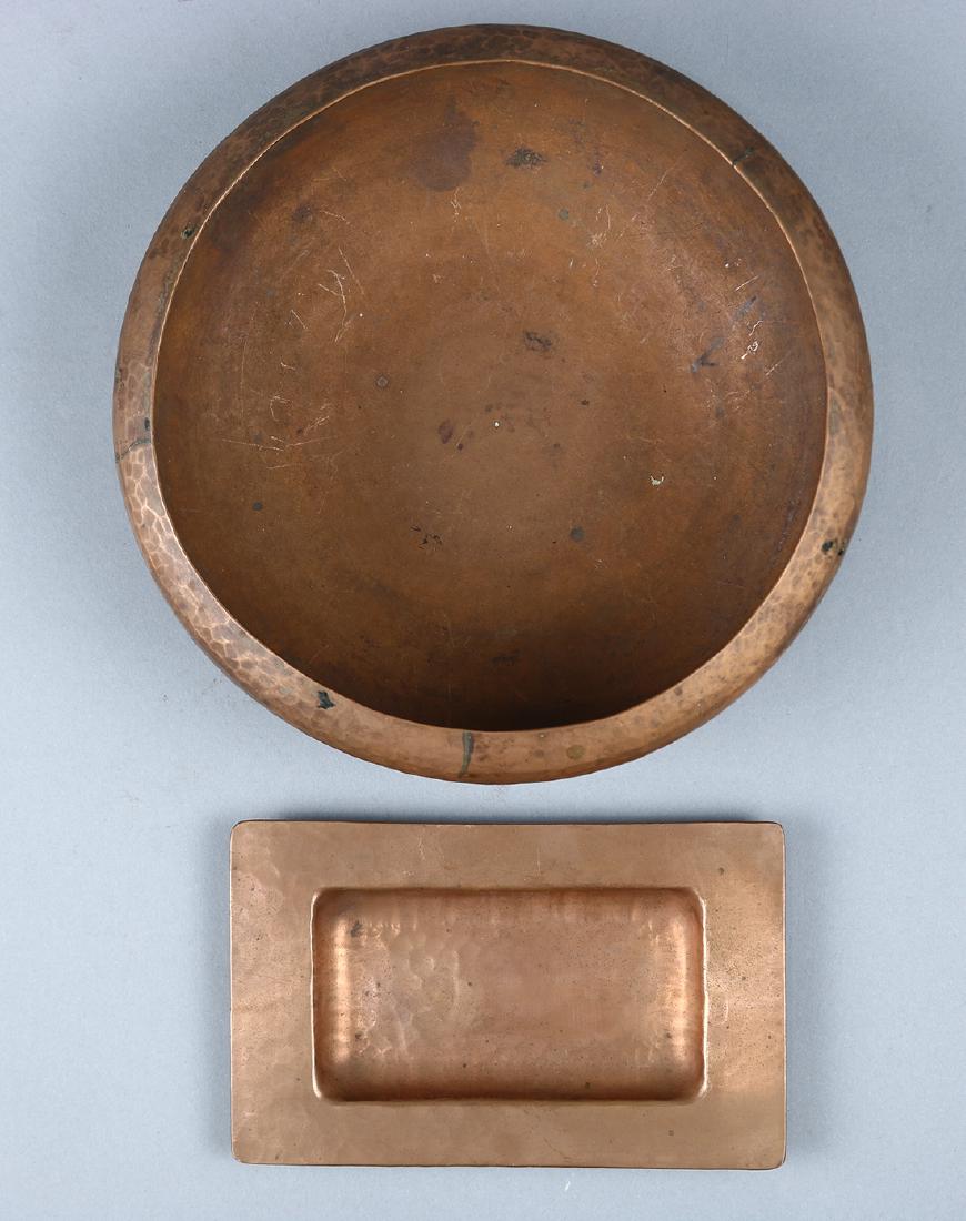 Dirk Van Erp hand-hammered copper table articles (1 of 4)