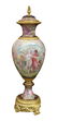 Pair of monumental gilt bronze mounted Sevres - 2