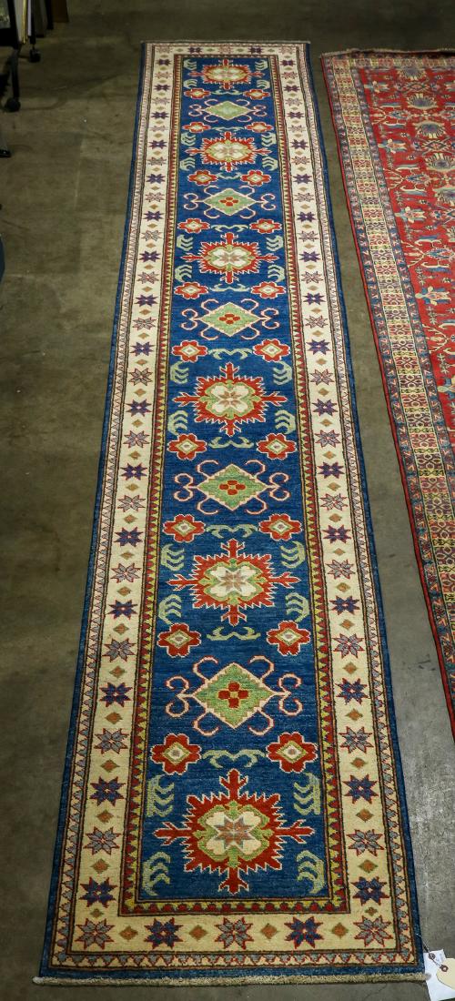 Uzbek Kazak runner 2'7" x 15'10" (1 of 4)