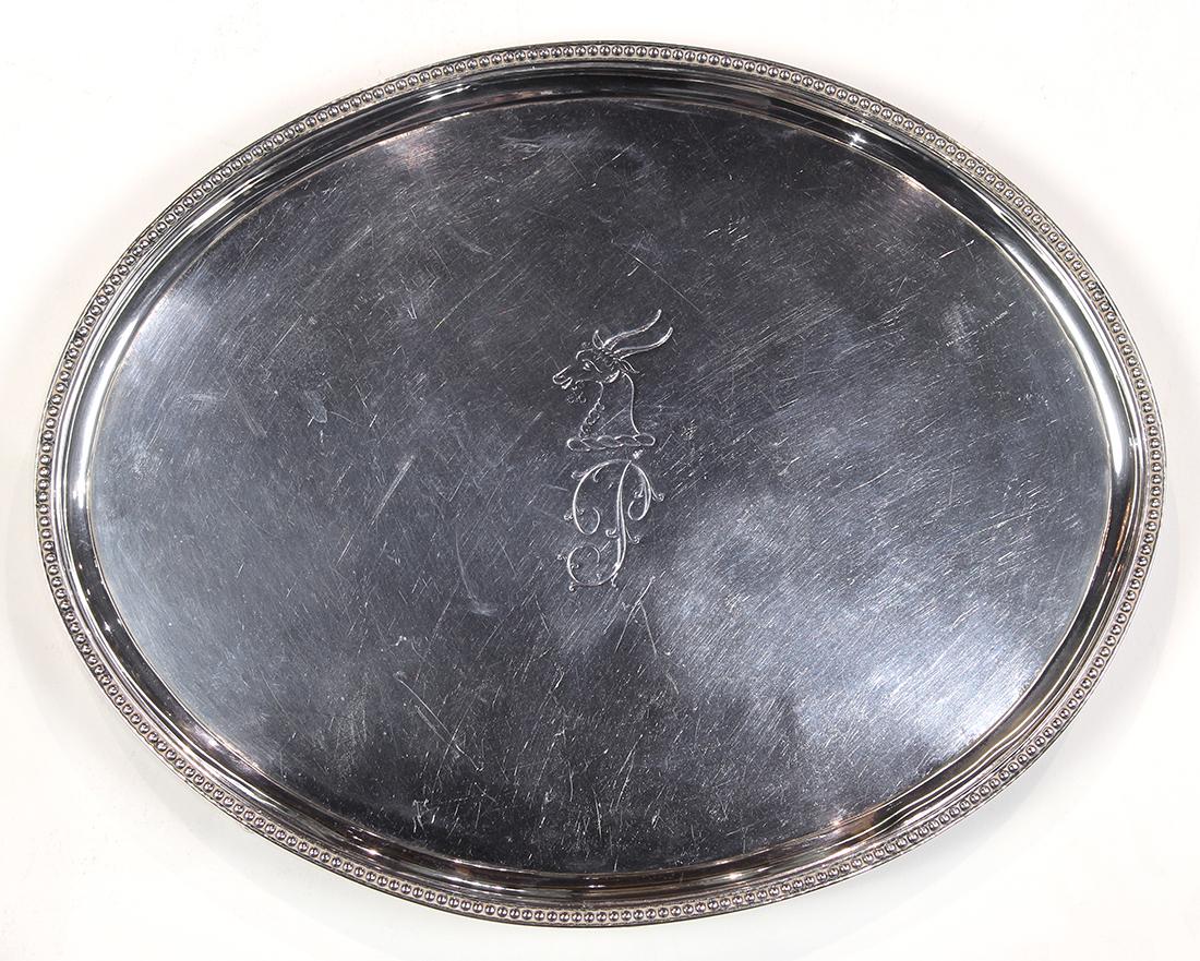 George III sterling silver salver (1 of 3)
