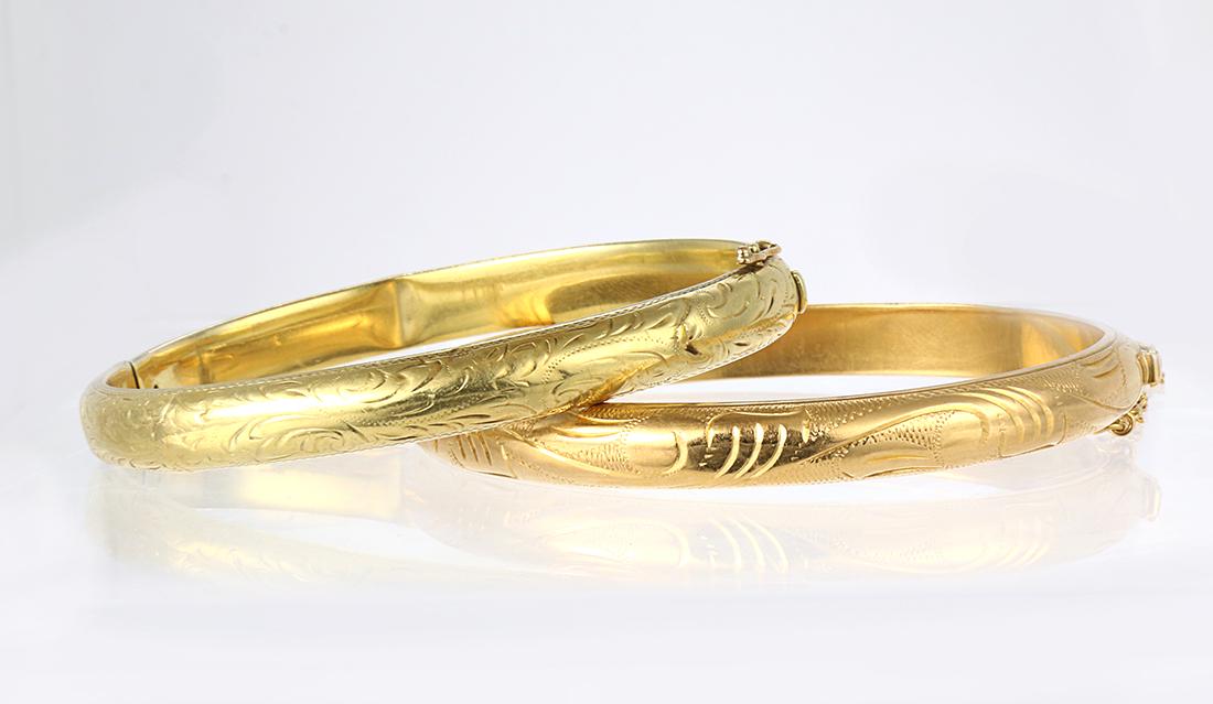 14k yellow gold bracelets (1 of 3)