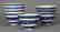 Chinese Blue-and-White Cups, Stylized Dragons