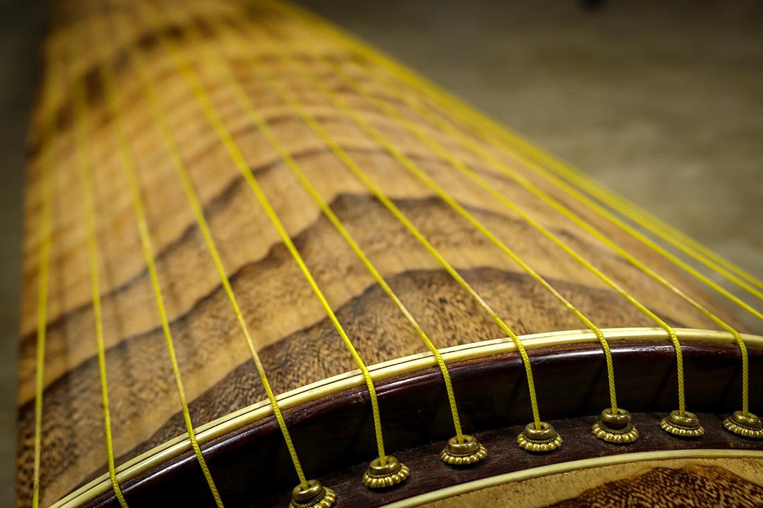 Japanes String Instrument, Koto (1 of 6)