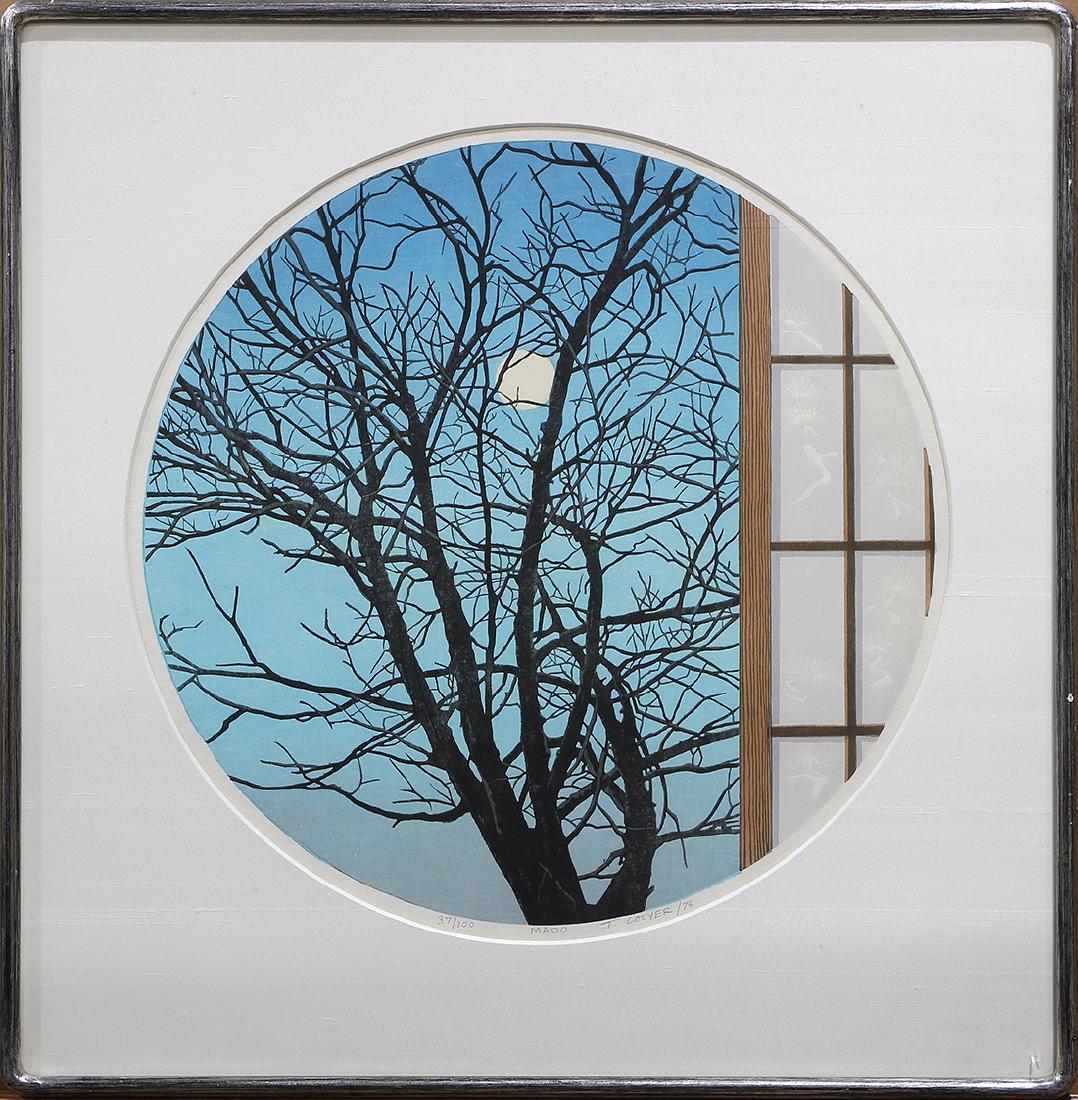 Japanese Modern Woodblock Print, T. Colyer (1 of 1)