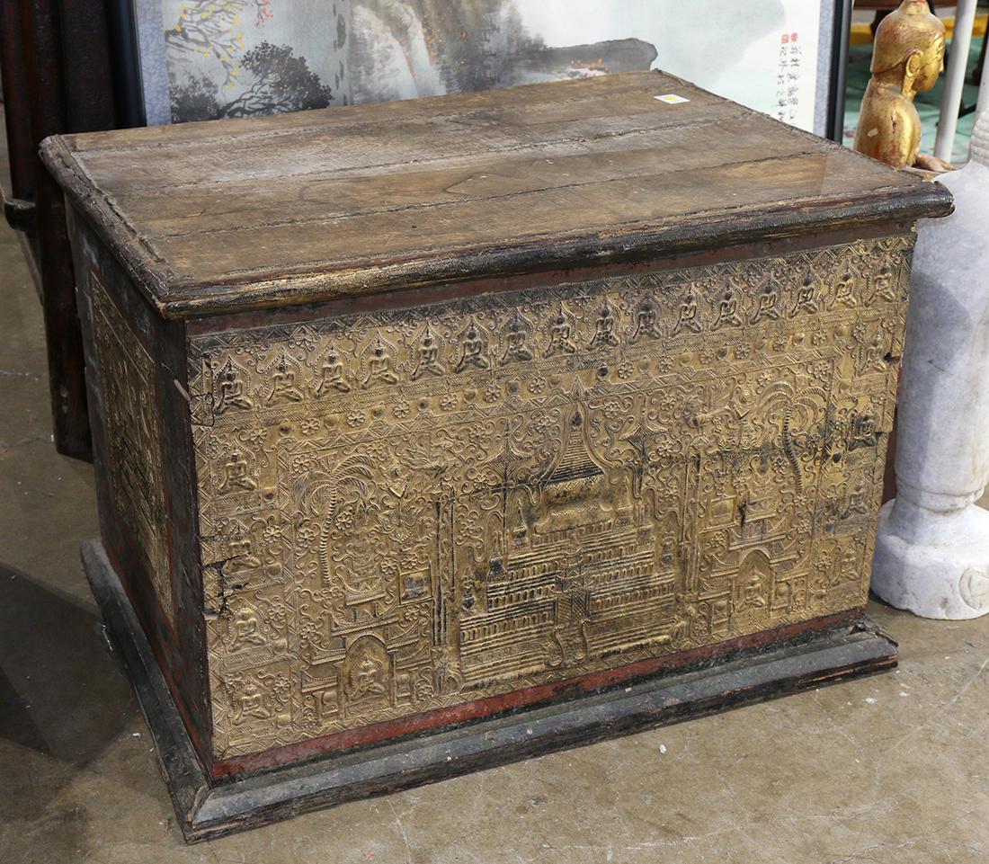 Southeast Asian Sutra Storage Trunk (1 of 2)