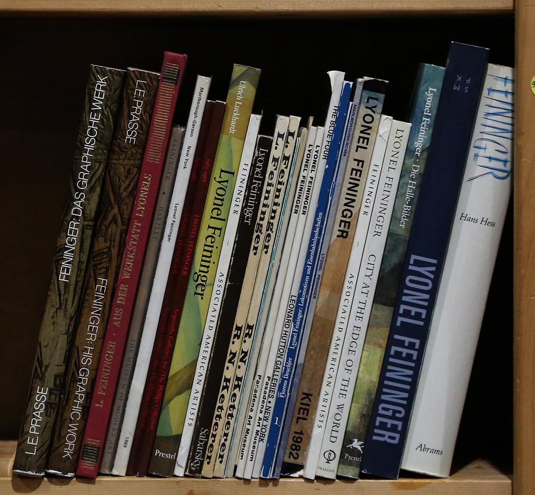 (Lot of approx 25) Volumes of books on Lyonel Feininger (1 of 1)