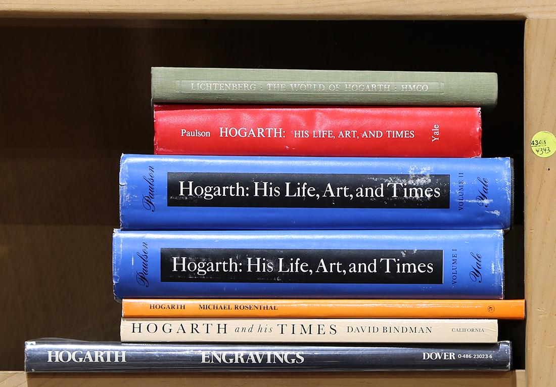 (Lot of 7) Books on William Hogarth (1 of 1)