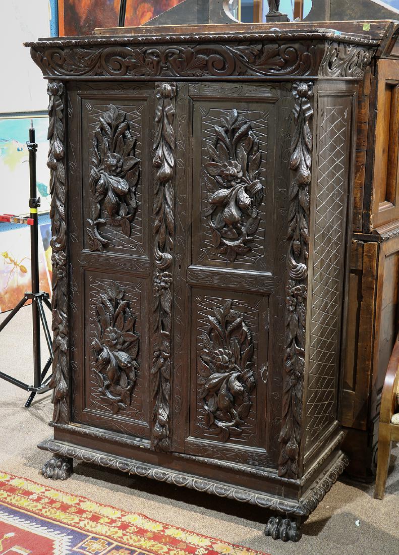 Continental ebonized cabinet (1 of 3)